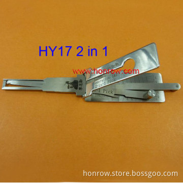 Original Lishi HY17 in 1 lock pick and decoder combination tool with best quality